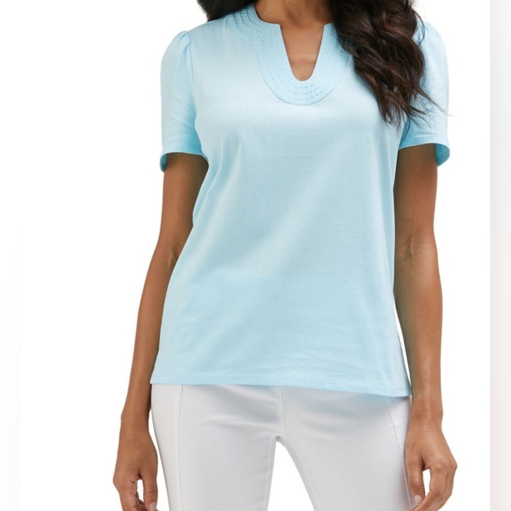 Rafaella Short Sleeve Top Size XXL NWT